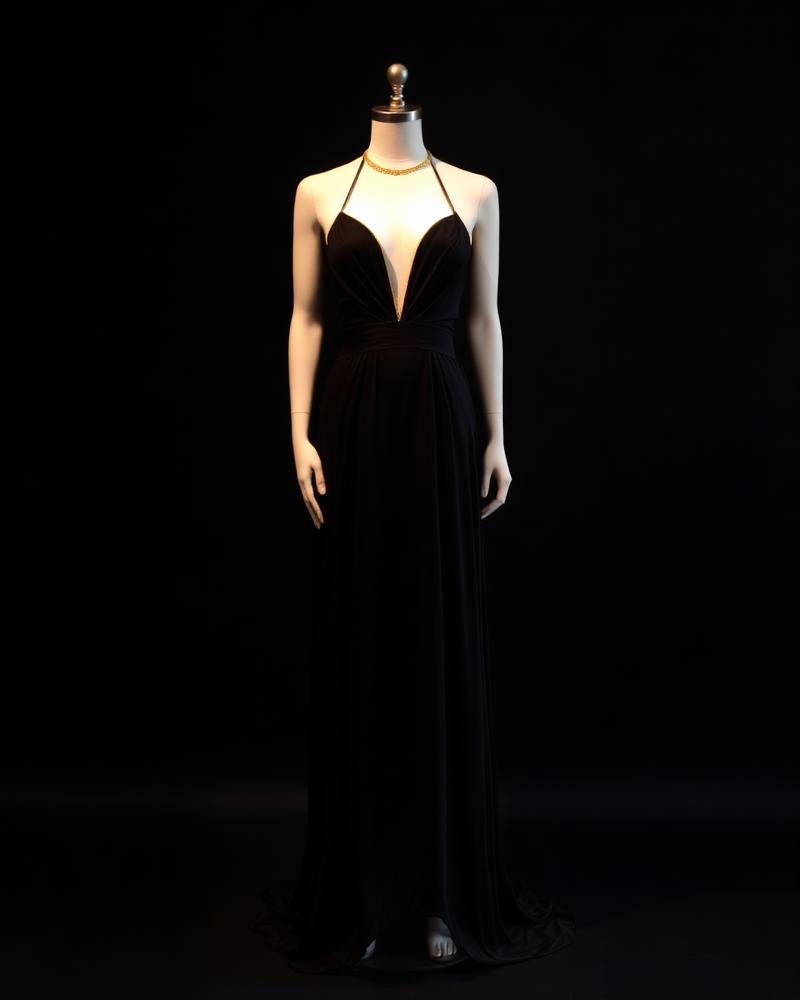 Plunge Evening Gown